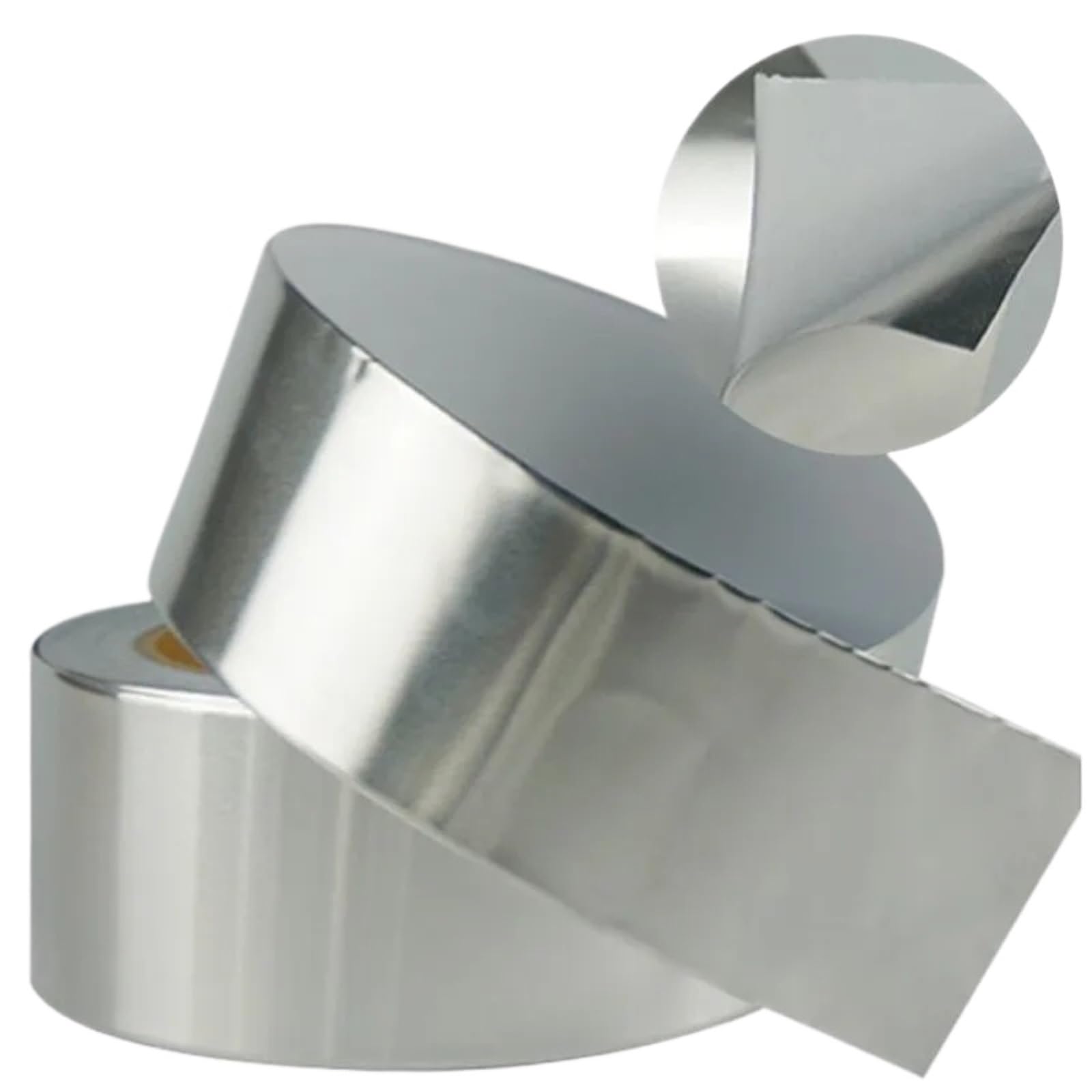 Ruban adhésif en aluminium haute température - 50 M x 0,05 mm - 1 pièce(50mx100mm)