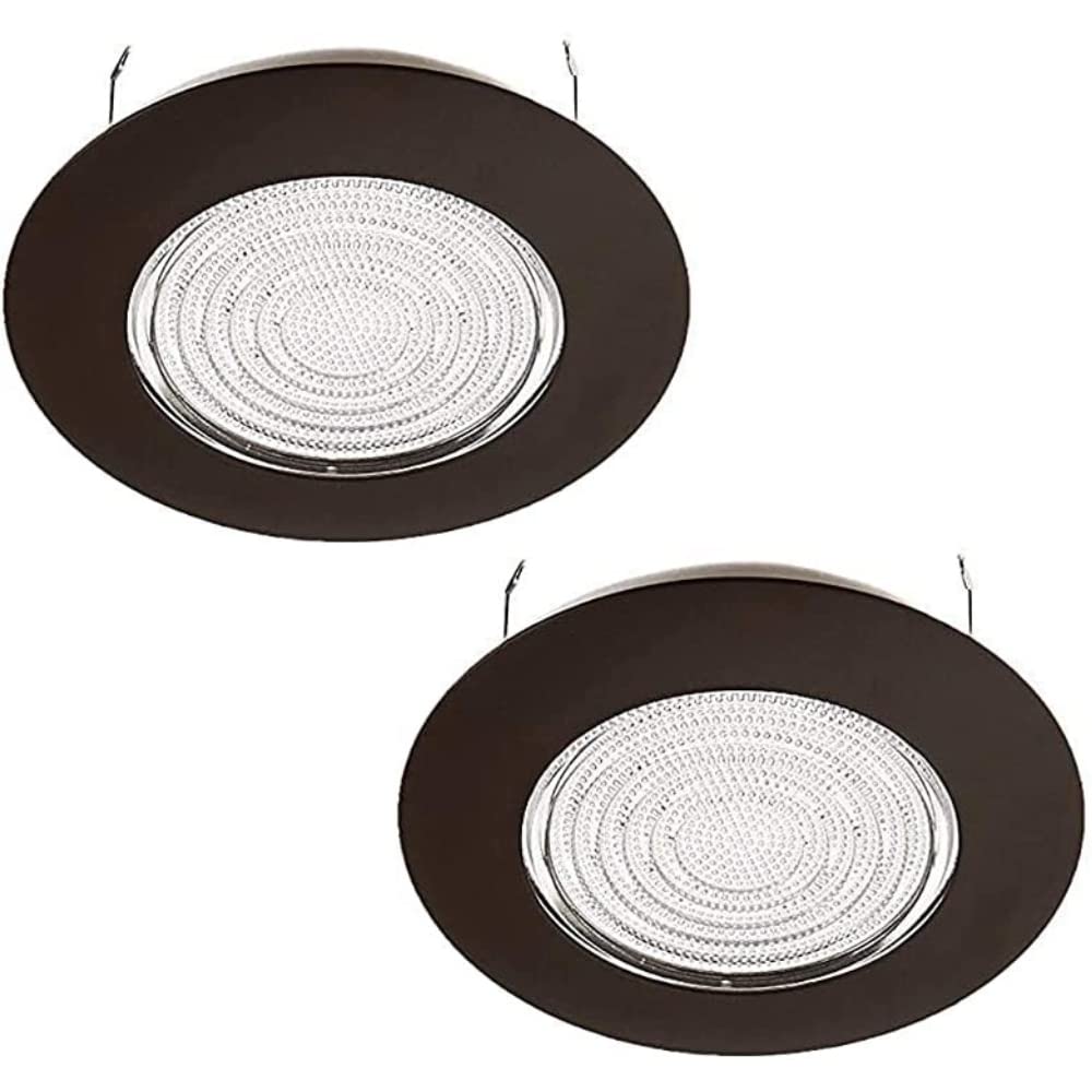 6-Inch Oil Rubbed Bronze Metal Shower Trim With Togo