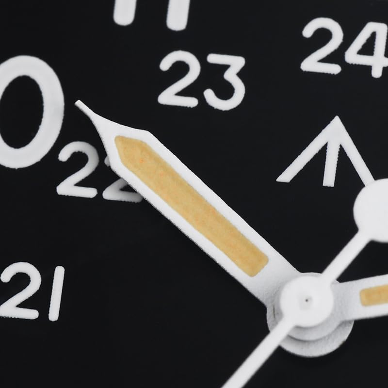 Image of Militado ML05 38mm VH31 Quartz Watch - Domed Sapphire Crystal Field Watch C3 Super Luminous Retro Sweep Wrist Watch for Men 100M Waterproof