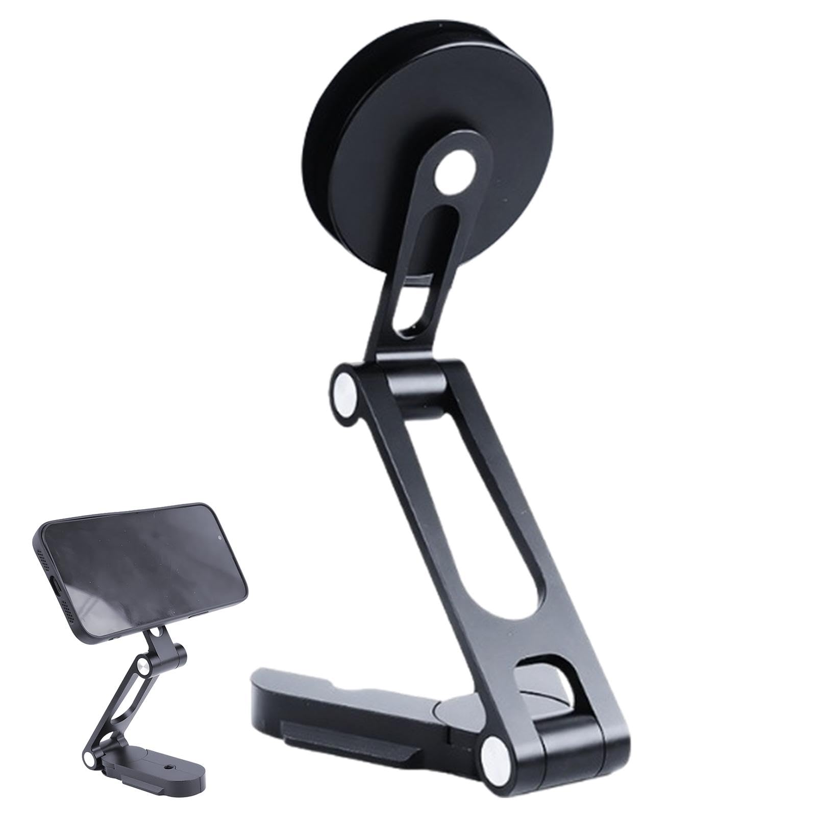 Porta Telefono Magnetico Supporto Per Navigazione Con Rotazione A 360° | Portacellulare Da Scrivania Per Auto, Navigazione, Casa, Lavoro, Studio, Videochiamate, Multimedia, Lettura, Base Pieghevol