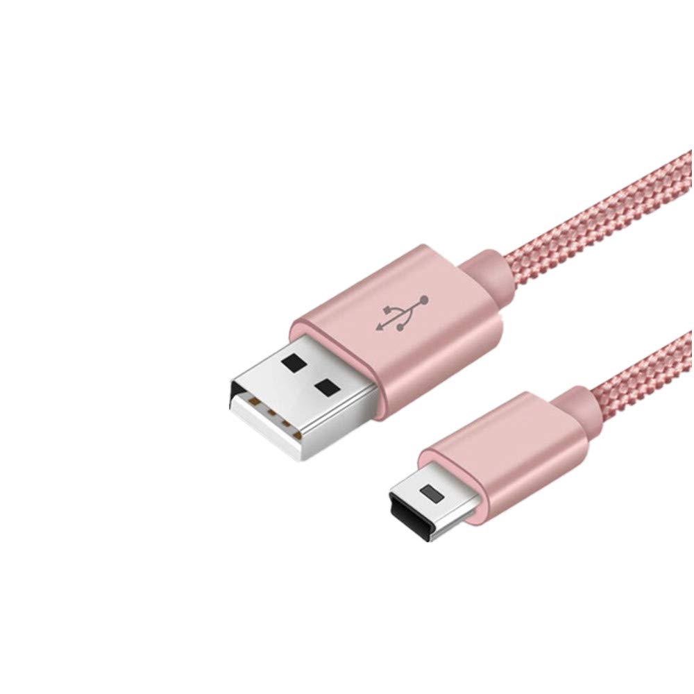 5 PCS MINI USB a USB A DATI / Cavo di carica tessuto per MP3, fotocamera, DVR au
