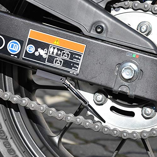 Motorcycle Chain Lubricator Oiler Auto Hand Control Motorbike Oil Cup Part (Gray) #TOP6