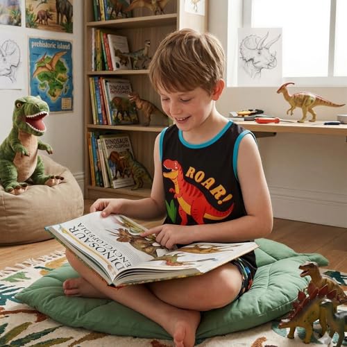 Boys Sleeveless Pajamas Set 2-Piece - image 2