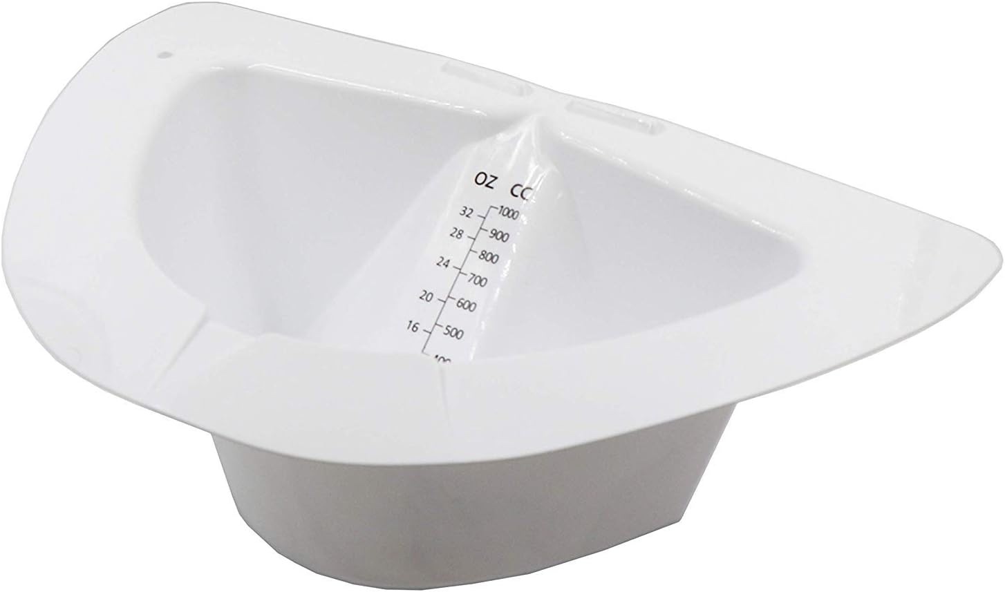 Specimen Pan 32 oz and 1000 cc Slanted Specimen Collector Pan with