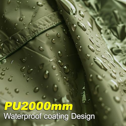 Camping Tent, 1/2 Person Tent, Lightweight Waterproof Backpacking Tent, 5-Minute Setup Outdoor Tent with Carry Bag, Idea - Additional View