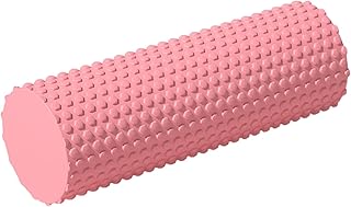 Rodillo de yoga, masajeador de tejido profundo 11,8 pulgadas, rodillo espuma para muscular, rodillos duraderos para espalda y pies, masaje corporal con diseño ergonómico, tejido profundo gimnas