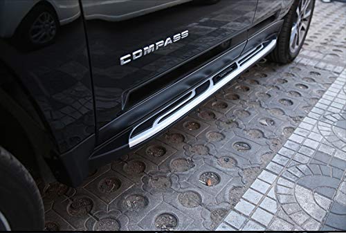 Estribos laterales para Jeep Compass 2011-2016 miniatura 4