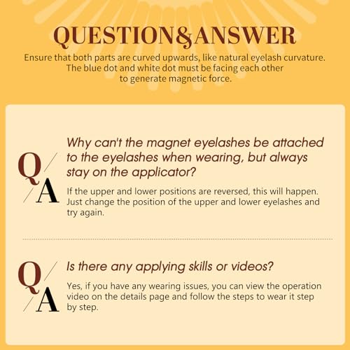 Quewel US-D-CXJM-KIT-A-02 Magnetic Eyelashes Natural Look thumb #7