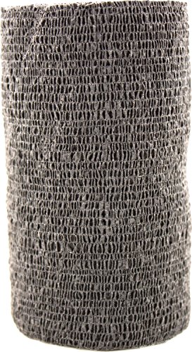 3M 1410BK Vetrap Horse Bandaging Tape, Black, 4-in. x 5-Yds. - Quantity 18