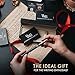 Wordsworth & Black Fountain Pen Set, Medium Nib, Includes 24 Ink Cartridges and Ink Refill Converter, Gift Case, Journaling, Calligraphy, Smooth Writing Pens [Black Gold], Perfect for Men and Women