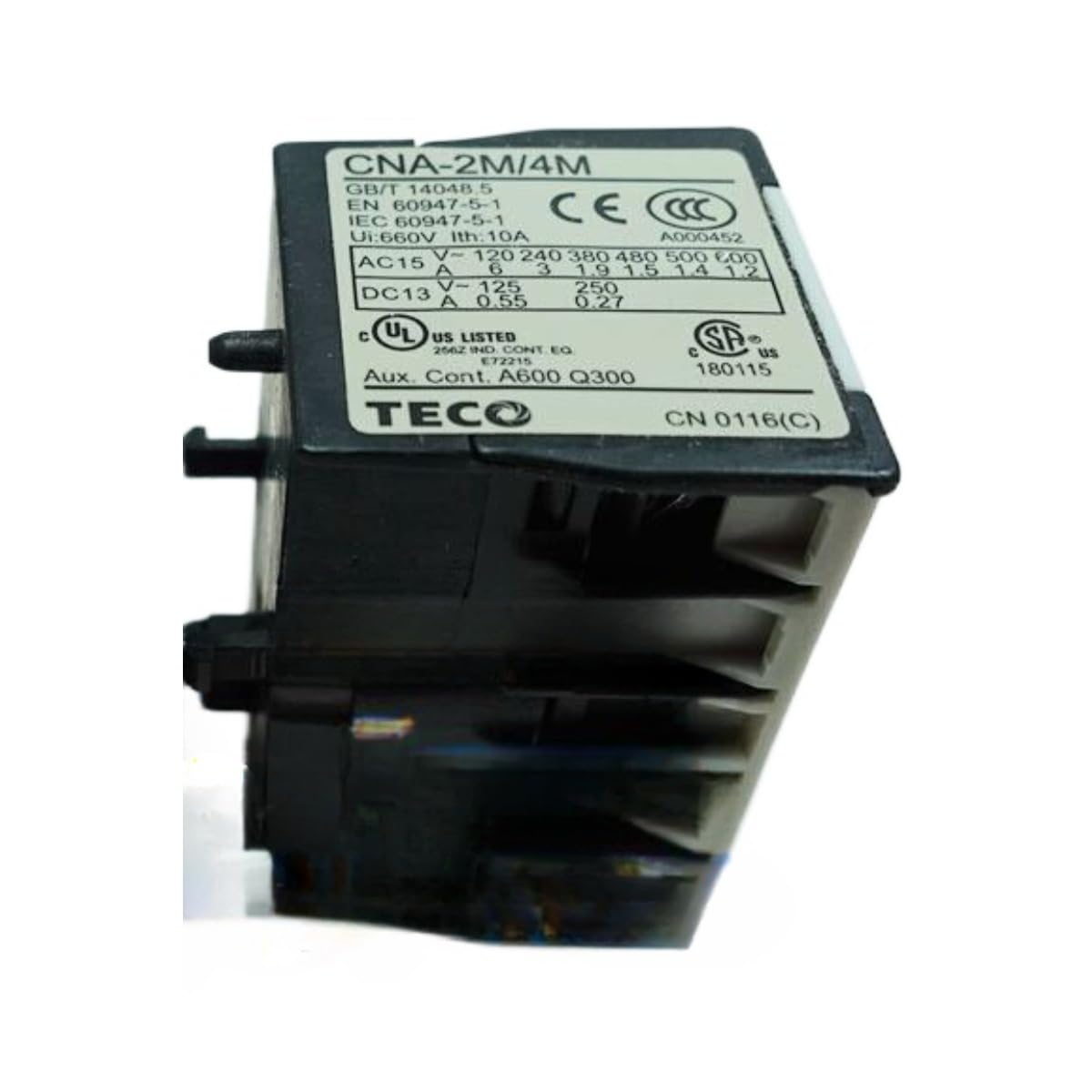 1 piece new for auxiliary contact CNA-2M/4M 2 open and 2 closed 10A