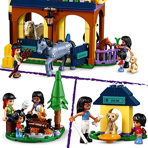 41683 Friends Reiterhof nella foresta, giocattolo per cavalli e pony, 7 anni min, 99 anni max - Lego - Immagine 3