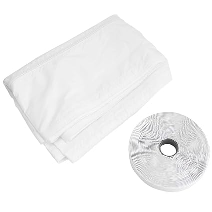 Air Conditioner Window Seal, Not Easy to Damage Integrated Zipper Air Conditioner Seal for Air-Conditioning Units