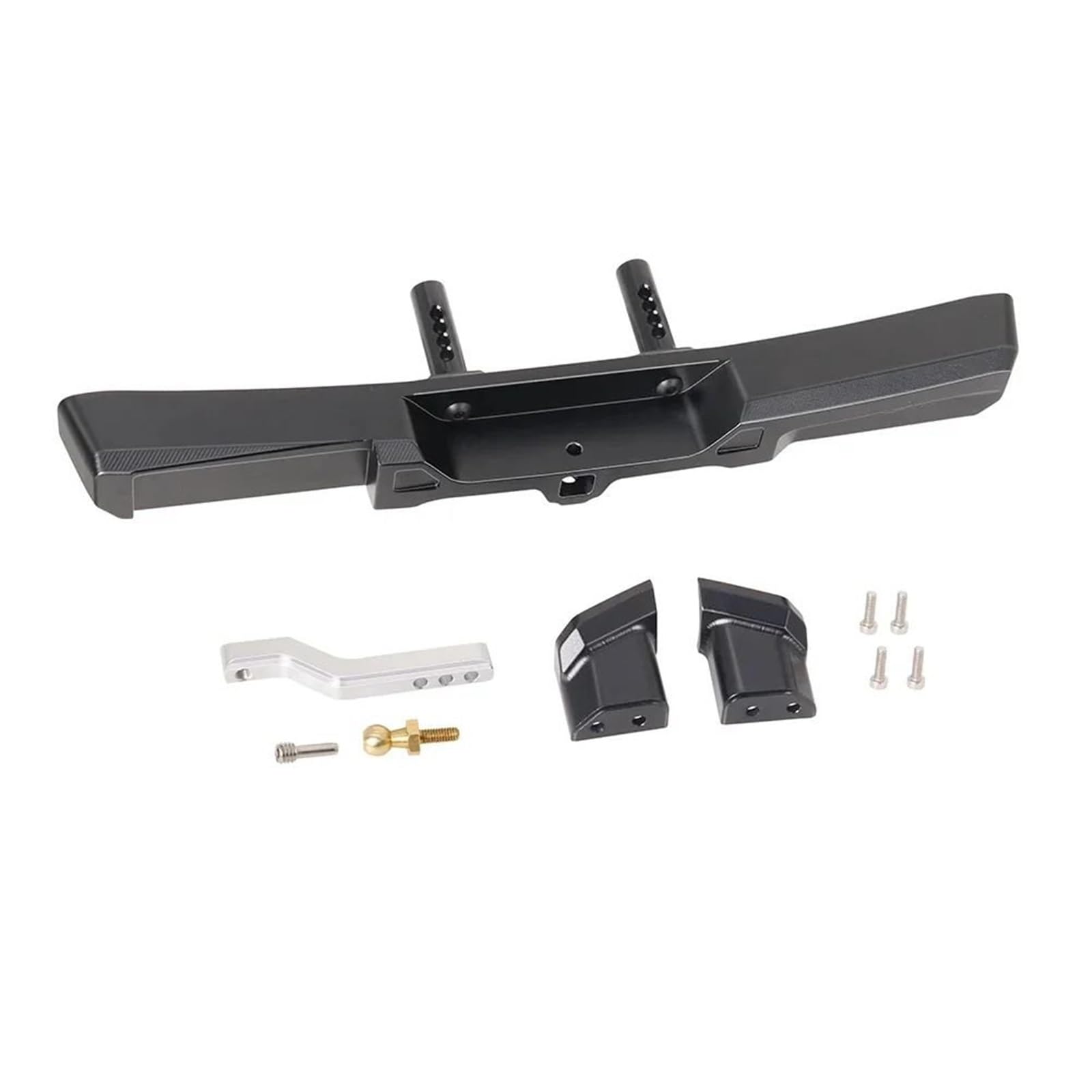 Per Axial Per SCX10 III AXI03007 1/10 CNC Alluminio Paraurti Posteriore RC Crawler Aggiornamenti Parti Accessori Modificati Camion Di Ricambio