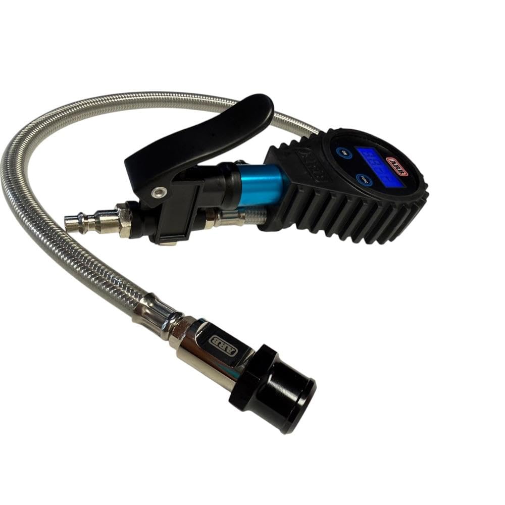 ARB ARB601A Digital Tire Pressure Gauge with Braided Hose and Chuck Inflator and Deflator 0-200 Psi 0-14 Bar 0-1400 Kpa. Ideal for Fast and Simple 4x4 Off Road Adventures - 2026 Launched product thumbnail 7