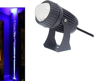 Mrdsre Poutre 10W de lampe de lumière LED Spotirlight Lentille d'aluminium Convex Télécommande Ultra étroite Lave-linge EXTÉROUILLE LUMIÈRE EXTÉRIEUR IP67 ÉTONABLES SPOT SPOT POUR LE GARLAG PATO AC 85