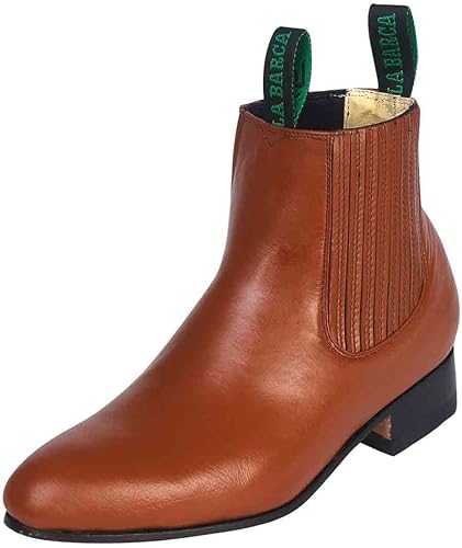 Botín Charroa ID 226 (Bc) Tracional Piel Caoba, Caoba