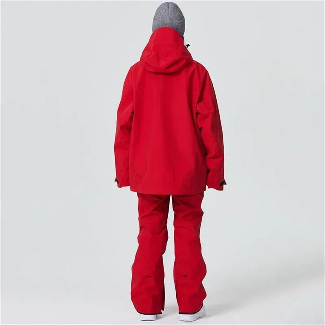 Unisex Outdoor Ski Suits Snowboard Sci Tuta Sport Impermeabile Neve Felpa Con Cappuccio Vestiti Pantaloni Set