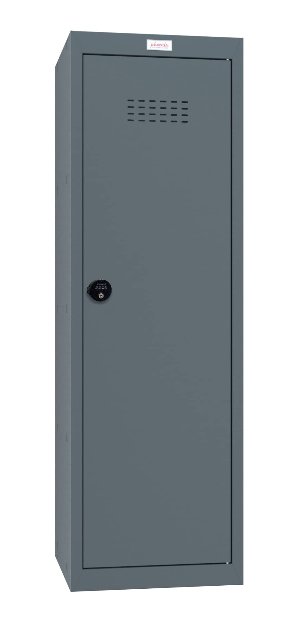 Phoenix Anthracite/Grey Safe Company - Cl Series - Cube Lockers - Size 4 Cube Locker With Combination Lock - 1265 X 400 X 400Mm - Cl1244aac