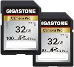 【5-Years Data Recovery】 GIGASTONE 128GB SDXC Memory Card 4K Pro Series Camera Transfer Speed Up to 100MB/s Compatible with Canon Nikon Sony Camcorder, A1 V30 UHS-I Class 10 for 4K UHD Video
