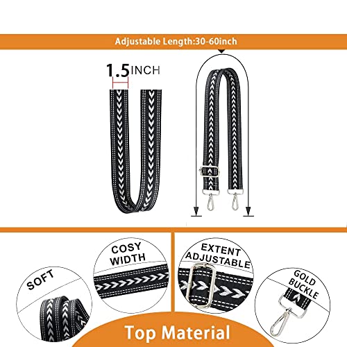 S-Jacorry Purse Strap Replacement Crossbody Wide Shoulder Strap Adjustable Canvas Straps Handbag Strap Replacement Belts #TOP3