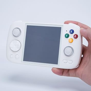 RG Cube Handheld Game Console 256G Card with 8000+Games,, 3.95-inch IPS Screen Android Arcade Unisoc T820 Processor Arcade Gaming Console, 8+128G Video Game Player