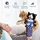 Wrestling Cat Toy Puppet,Cat Puppet Wrestler,Plüschkatze Wrestle Toy,Lustige Katzen Puppe Wrestling Spielzeug,für Hauskatzen & Katzenliebhaber