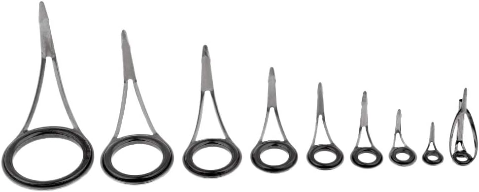 Sharplace ロッドガイド 釣り フィッシング用 先端ガイド トップガイド 釣り竿先端 交換 修理 補修用キット