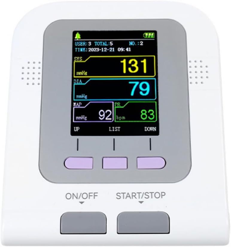 Fully Automatic Upper Arm Blood Pressure Monitor 3 Mode Electronic Sphygmomanometer