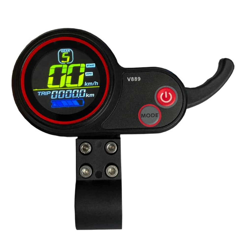 Contrôleur de scooter électrique 36 V 48 V 500 W/750 W 22 A avec écran LCD pour scooter électrique