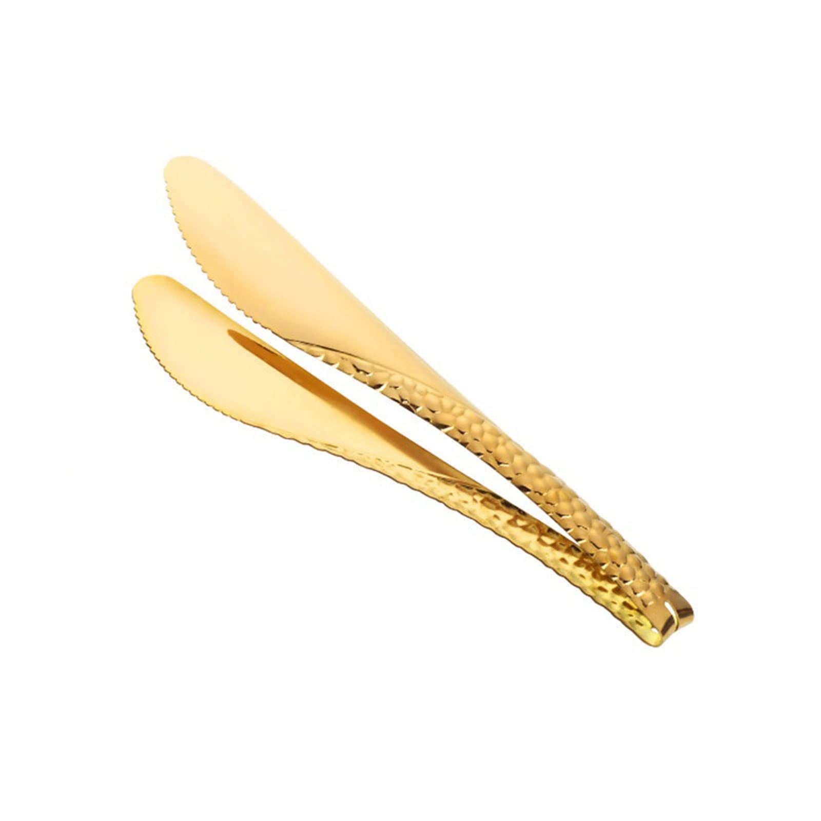 Pinzas para Ensalada, Pinzas para Pan de Acero Inoxidable, Utensilios de Cocina Dorados, Herramientas para Servir ensaladas, Pinzas para repostería, Buffet, Barbacoa