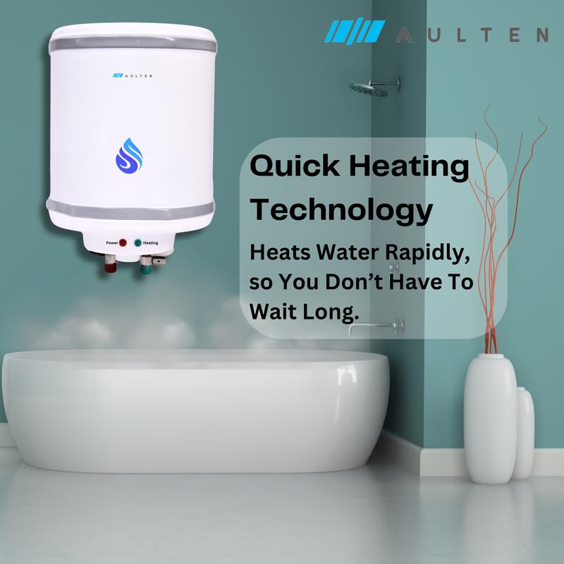 Image of AULTEN Stellar 15 Ltr Geyser 5 Star Rated Storage Water Heater (Geyser) With Advanced Multi-Layered Safety