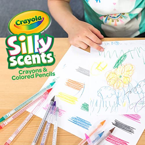 Image of Crayola Silly Scents Twistables, Scented Crayons & Colored Pencils, School Supplies, 72 Count [Amazon Exclusive]