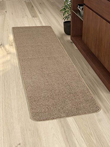 Saral Home Microfiber Solid Soft PP Yarn Durable & Washable Multipurpose Runner for Home/Kitchen/Living Area/Office Entrance with Anti Skid Backing Qu
