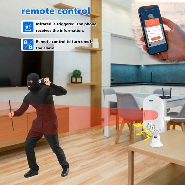 Sensor de Movimiento Wifi con Temporizador Personalizado