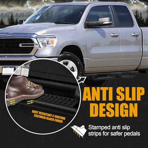 Estribos laterales compatibles Dodge Ram 1500 2019-2026 miniatura 4