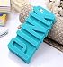 iPhone 6 Plus Case,iPhone 6S Plus Case, JEPN 3D PINK big letters Silicone Case for the Apple iPhone 6 Plus/6S Plus 5.5 inch blue