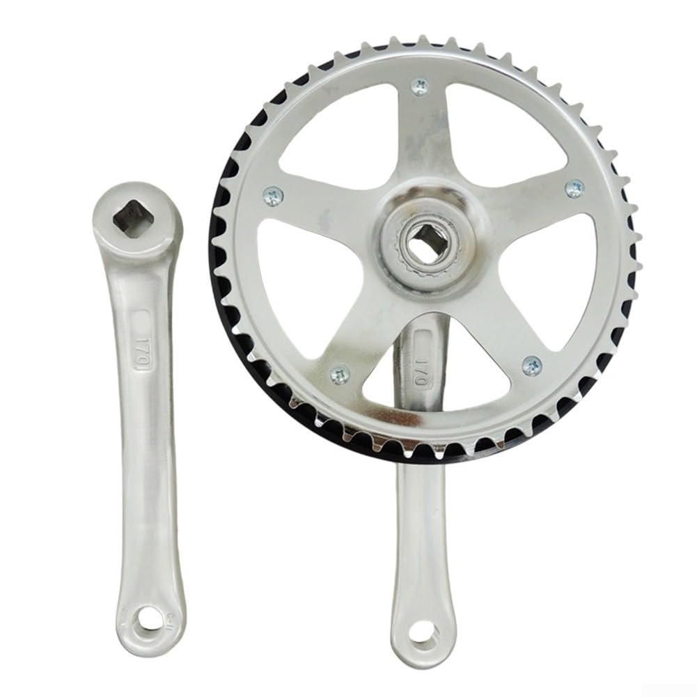 Plateau de vélo pliable 44T robuste avec pédalier 170mm de haute précision