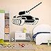 Naklejki na ścianę zbiornika chłopca naklejka ozdobna do pokoju akcesoria do dekoracji wnętrz winylowa naklejka na ścianę dla dzieci dekoracja ścienna do sypialni 54x42cm