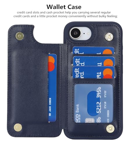 Étui iPhone 16 avec porte-cartes anti-RFID pour simplifier vos déplacements