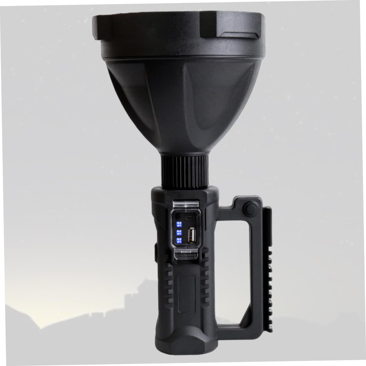 Lampe Torche Électrique P70 LED Longue Portée Étanche pour Extérieur