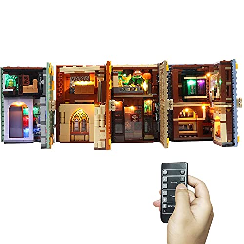 FYHCY Beleuchtung für Lego Harry Potter Hogwarts Moment 76382/76383 / 76384/76385, Licht Set Kompatibel mit Lego (Lego…