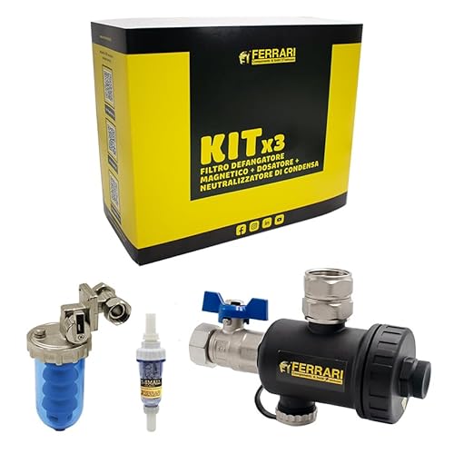 Kit Salva Caldaia FERRARI Filtri 3 in 1 - contiene: