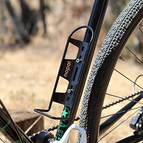CC2 - Nopal Bicycle Cargo Cage, Bottle Cage, Everything Mount - Stainless Steel, Black