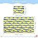 Cartoon Americas Pig Bright Yellow Cooling Baby Mattress Protector pad 28
