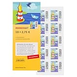 Sonderpostwertzeichen / Sonderbriefmarke aus 2022 (Tag der Neuausgabe 03.02.2022) | kompatibel mit weiteren Wertstufen | + 10 BestPlug Umschläge