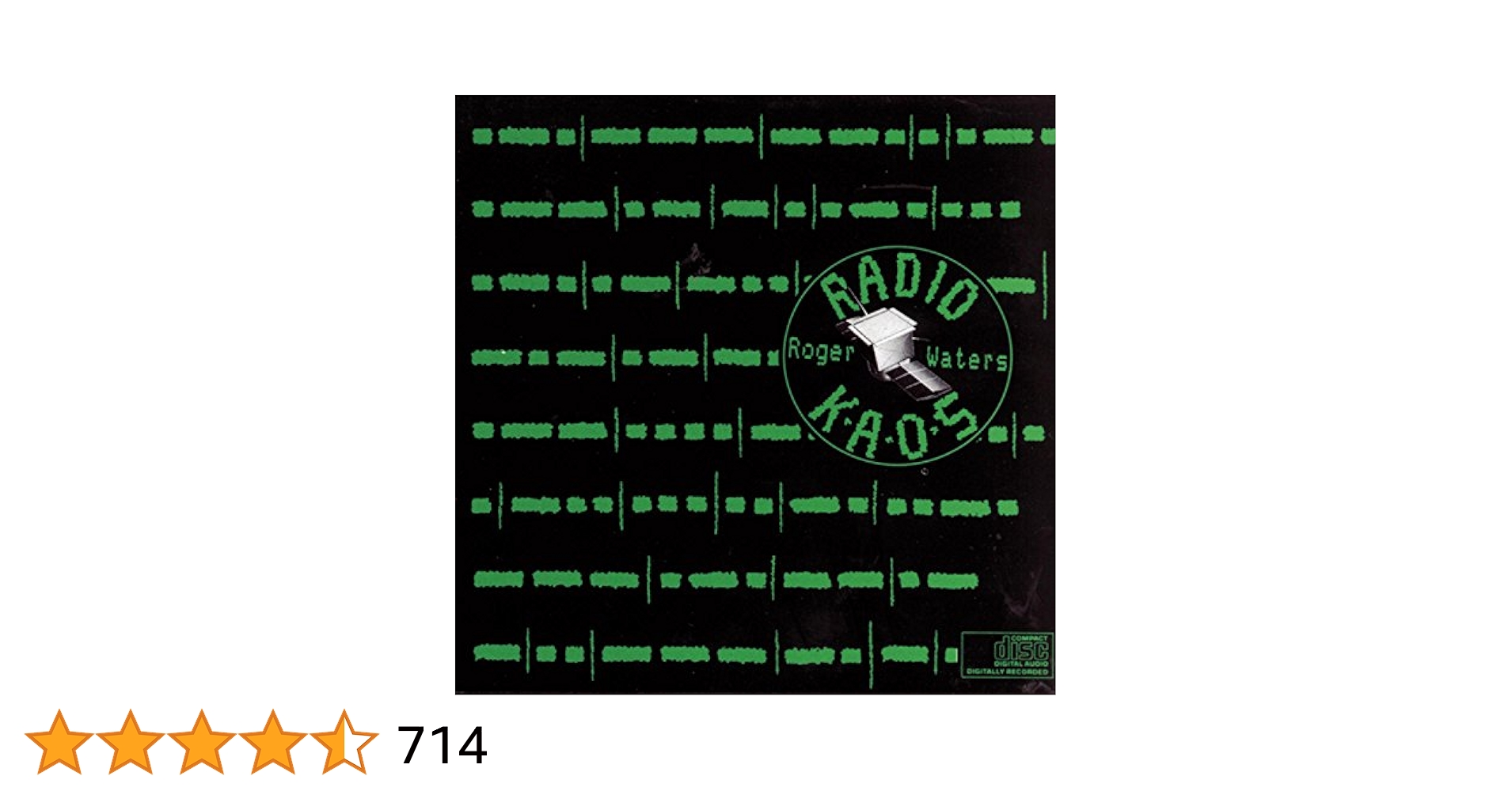 ロジャーウォーターズ　レコード　radio kaos LP ROGER WATERS / Radio K.A.O.S. (LP) / CBS・Sony | WAXPEND RECORDS