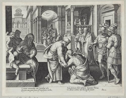 Toile Murale L'histoire de Van Adonis Girolamo Fagiuoli Art Premium 60x90cm