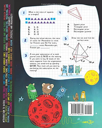 6th Grade Math Practice Workbook: 400+ Questions You Need to Kill in 6th Grade - Image 2