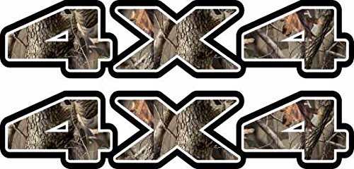 14" Pair 4x4 Truck Side Camoflauge Decal for ATV, Truck, or Jeep in Camo by Factory EFX